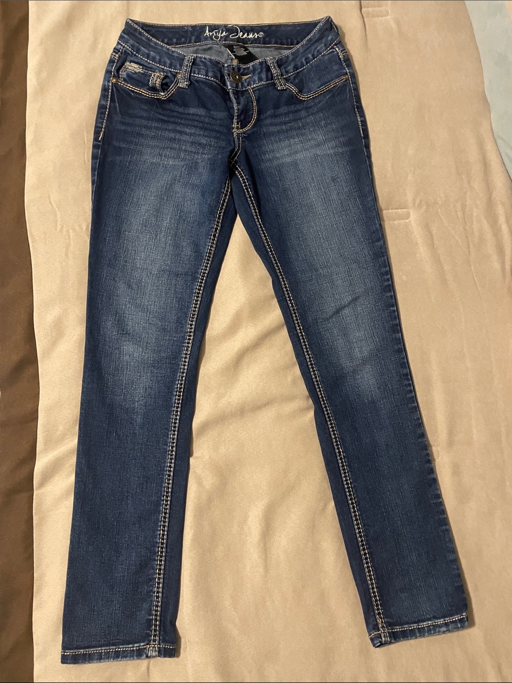Ariya Indigo Stretch Skinny Jeans